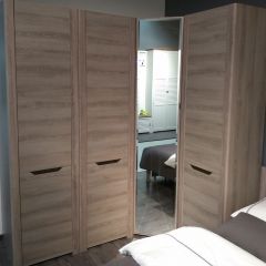 АФИНА А15 Шкаф для одежды Ясень Таормина в Стрежевом - strezevoi.mebel24.online | фото 3