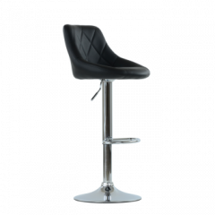Барный стул Barneo N-83 Comfort (Комфорт) черный в Стрежевом - strezevoi.mebel24.online | фото