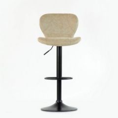 Барный стул Barneo N-86 Time / Black / VPU Beige Vintage PK970-1 в Стрежевом - strezevoi.mebel24.online | фото 2