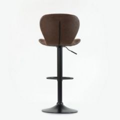 Барный стул Barneo N-86 Time / Black / VPU Brown Vintage коричневый винтаж PK970-18 в Стрежевом - strezevoi.mebel24.online | фото 2