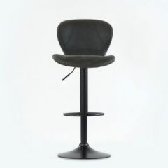 Барный стул Barneo N-86 Time / Black / VPU Dark Gray Vintage серый винтаж 970-11 в Стрежевом - strezevoi.mebel24.online | фото 3