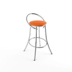 Барный стул Фуриант оранжевый-843 в Стрежевом - strezevoi.mebel24.online | фото