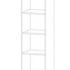 БУРАТИНО Стеллаж в Стрежевом - strezevoi.mebel24.online | фото 2