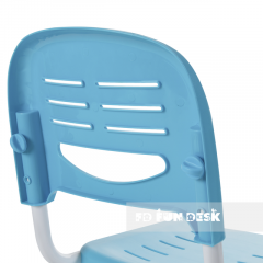 Комплект парта + стул трансформеры Cantare Blue в Стрежевом - strezevoi.mebel24.online | фото 7