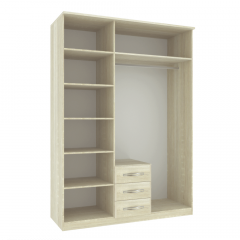 ДИАНА Д11 Шкаф для одежды в Стрежевом - strezevoi.mebel24.online | фото 2