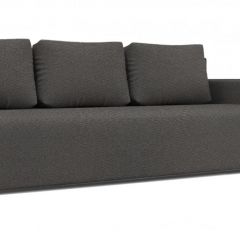 Диван Алиса 4 Bahama STEEL - Teos Dark Brown в Стрежевом - strezevoi.mebel24.online | фото