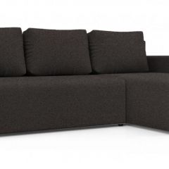 Диван угловой Алиса 3 Bahama GRAFIT - Teos Dark Brown в Стрежевом - strezevoi.mebel24.online | фото