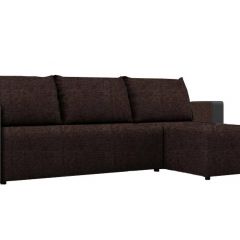 Диван угловой Алиса 3 Savana Chocolate - Teos Dark Brown в Стрежевом - strezevoi.mebel24.online | фото