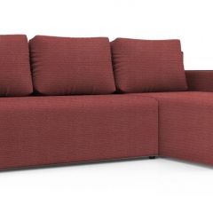 Диван угловой Алиса 3 Shaggy MAUVE - TEOS BLACK в Стрежевом - strezevoi.mebel24.online | фото