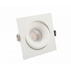 DK2121-WH Встраиваемый светильник, IP 20, 50 Вт, GU10, белый, алюминий в Стрежевом - strezevoi.mebel24.online | фото
