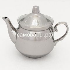 Электрический самовар на 3 литра из латуни никелированный формы "Овал ажурный" в наборе №1, с защитой от выкипания в Стрежевом - strezevoi.mebel24.online | фото 5