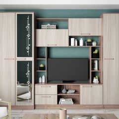 АВРОРА Гостиная (ЯШС/ЯШТ) в Стрежевом - strezevoi.mebel24.online | фото 2
