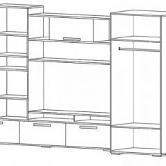 ДЕНВЕР Гостиная в Стрежевом - strezevoi.mebel24.online | фото