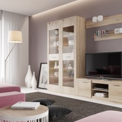Гостиная Элана (модульная) в Стрежевом - strezevoi.mebel24.online | фото 3