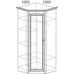 Гостиная Флоренция 4 Дуб оксфорд в Стрежевом - strezevoi.mebel24.online | фото 6