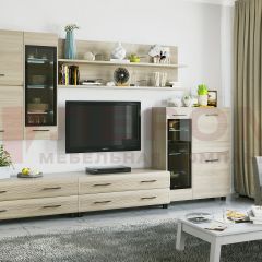 Гостиная Камелия Композиция 6 (Ясень Асахи) в Стрежевом - strezevoi.mebel24.online | фото