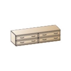 Гостиная Карина Композиция 10 (Акация Молдау) в Стрежевом - strezevoi.mebel24.online | фото 5