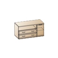 Гостиная Карина Композиция 22 (Ясень Асахи) в Стрежевом - strezevoi.mebel24.online | фото 8