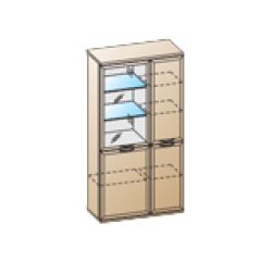 Гостиная Карина Композиция 24 (Ясень Асахи) в Стрежевом - strezevoi.mebel24.online | фото 2
