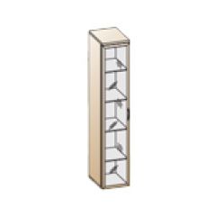 Гостиная Карина Композиция 3 (Ясень Асахи) в Стрежевом - strezevoi.mebel24.online | фото 3