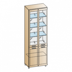 Гостиная Мелисса Композиция 3 (Ясень Асахи) в Стрежевом - strezevoi.mebel24.online | фото 2