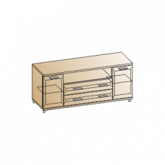 Гостиная Мелисса Композиция 4 (Ясень Асахи) в Стрежевом - strezevoi.mebel24.online | фото 4
