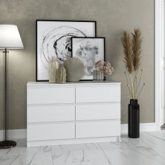 МОРИ Гостиная модульная (белый) в Стрежевом - strezevoi.mebel24.online | фото 5