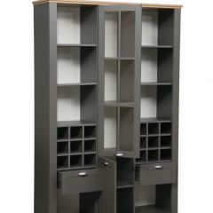 Гостиная Прованс (модульная) Диамант серый в Стрежевом - strezevoi.mebel24.online | фото 9