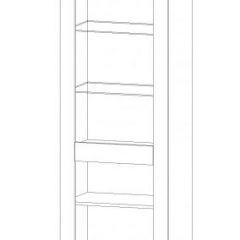 РЕГИНА Гостиная (модульный) Дуб самдал в Стрежевом - strezevoi.mebel24.online | фото 5