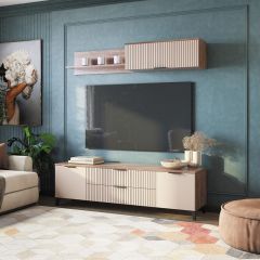 Гостиная Тоскана №1 в Стрежевом - strezevoi.mebel24.online | фото
