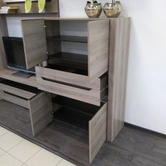 АФИНА Гостинная Ясень Таормина (модульная) в Стрежевом - strezevoi.mebel24.online | фото 4