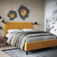Интерьерная кровать Сириус с П/М (1200) в Стрежевом - strezevoi.mebel24.online | фото