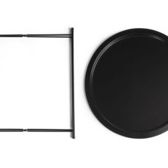 Журнальный стол Tray 47х51 black в Стрежевом - strezevoi.mebel24.online | фото 3