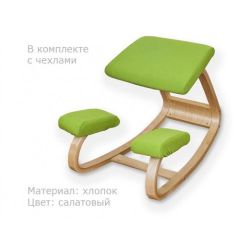 Коленный стул Smartstool Balance + Чехлы в Стрежевом - strezevoi.mebel24.online | фото 4
