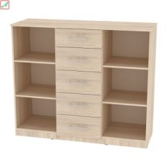 Комод "Калисто (K33)" ручка рейлинг в Стрежевом - strezevoi.mebel24.online | фото 2