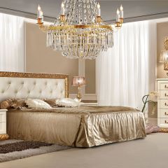 Комод узкий Тиффани штрих-лак/золото (ТФКМ-2) в Стрежевом - strezevoi.mebel24.online | фото 2