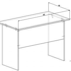 Компьютерный стол КЛ №9.2 в Стрежевом - strezevoi.mebel24.online | фото 6