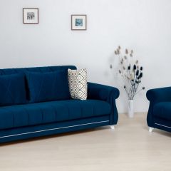 Комплект Роуз ТД 410 диван-кровать + кресло + комплект подушек в Стрежевом - strezevoi.mebel24.online | фото