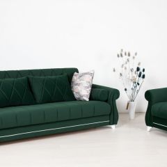 Комплект Роуз ТД 411 диван-кровать + кресло + комплект подушек в Стрежевом - strezevoi.mebel24.online | фото