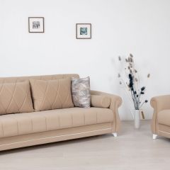 Комплект Роуз ТД 412 диван-кровать + кресло + комплект подушек в Стрежевом - strezevoi.mebel24.online | фото 1