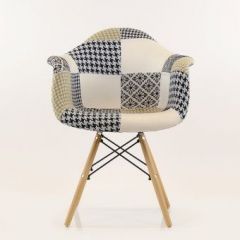 Кресло Barneo N-14 Patchwork трехцветный в Стрежевом - strezevoi.mebel24.online | фото 4