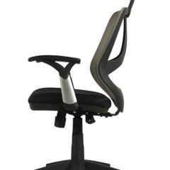 Кресло BRABIX "Saturn ER-400" (черное/серое) 530871 в Стрежевом - strezevoi.mebel24.online | фото 3