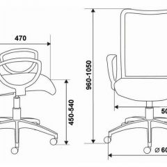 Кресло Бюрократ CH-599AXSN/TW-11 чёрный в Стрежевом - strezevoi.mebel24.online | фото 3