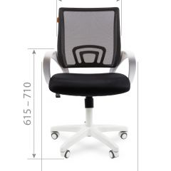 Кресло для оператора CHAIRMAN 696 white (ткань TW-10/сетка TW-05) в Стрежевом - strezevoi.mebel24.online | фото 6