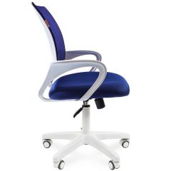 Кресло для оператора CHAIRMAN 696 white (ткань TW-10/сетка TW-05) в Стрежевом - strezevoi.mebel24.online | фото 3