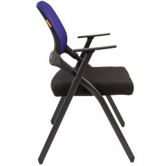 Кресло для посетителей CHAIRMAN NEXX (ткань стандарт черный/сетка DW-61) в Стрежевом - strezevoi.mebel24.online | фото 3