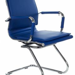 Кресло для посетителя Бюрократ CH-993-Low-V/blue синий в Стрежевом - strezevoi.mebel24.online | фото