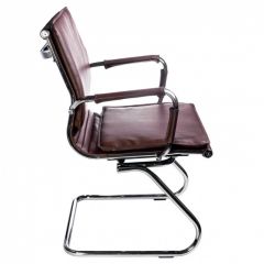 Кресло для посетителя Бюрократ CH-993-Low-V/Brown коричневый в Стрежевом - strezevoi.mebel24.online | фото 2