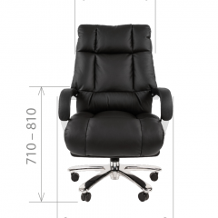 Кресло для руководителя CHAIRMAN  405 (ЭКО) Черное в Стрежевом - strezevoi.mebel24.online | фото 4