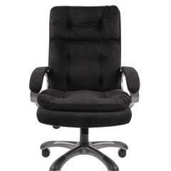 Кресло для руководителя  CHAIRMAN 442 (ткань черная) в Стрежевом - strezevoi.mebel24.online | фото